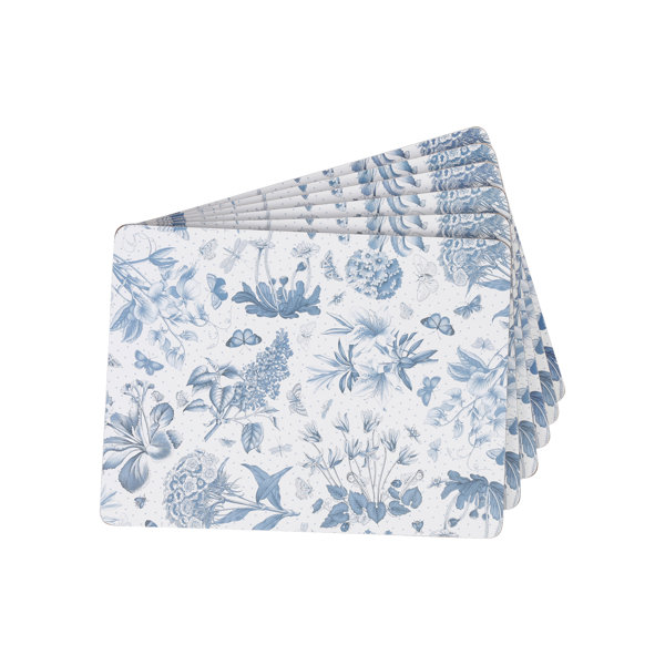 Pimpernel Botanic Blue Pimpernel Placemats & Reviews Wayfair.co.uk